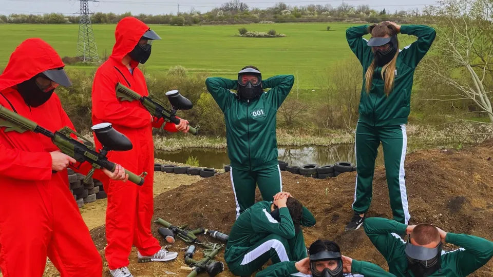 Пейнтбол приключение Изживей адреналина ваучер