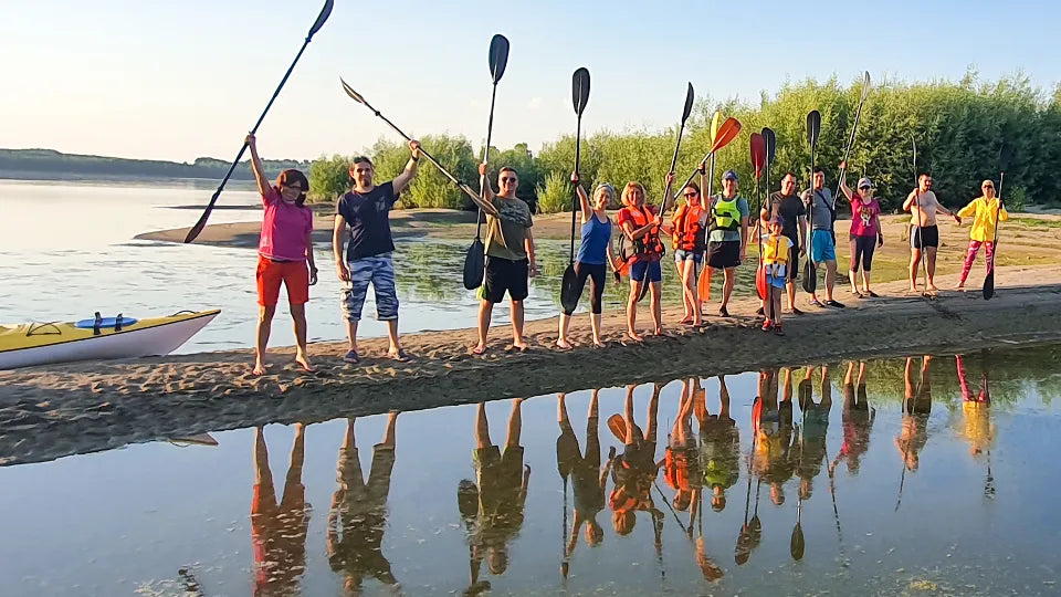 С КАЯК ДО ОСТРОВИТЕ ПЕРСИН И МАГАРЕЦ Каякинг