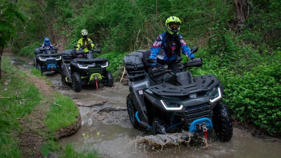 Two‑seater ATV on a guided route near Plovdiv, Zhitnitsa area