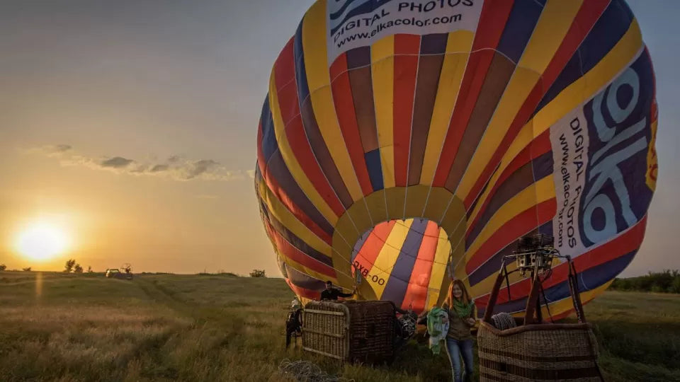 Voucher for hot air balloon ascent with video — Sofia