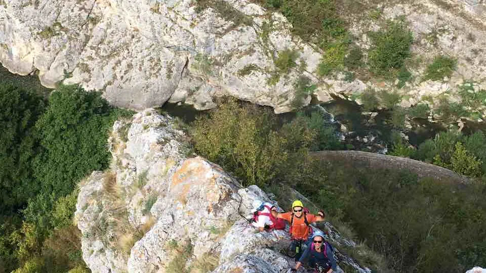 Виа ферати и каньони в централна България