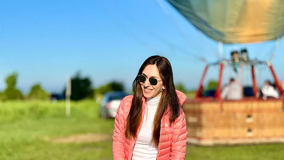 VIP hot air balloon flight for two – Sofia North area