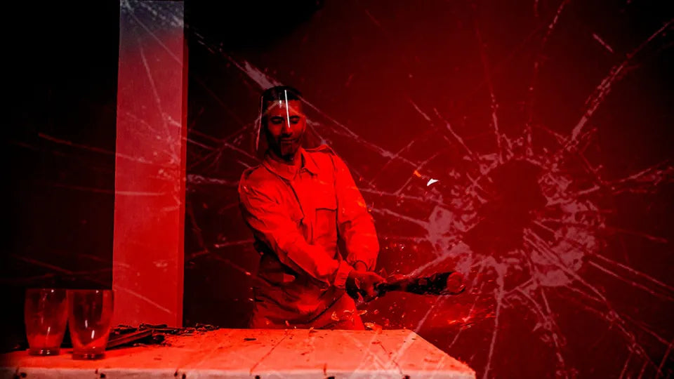 Rage room Sofia for two – smashing session with safety gear