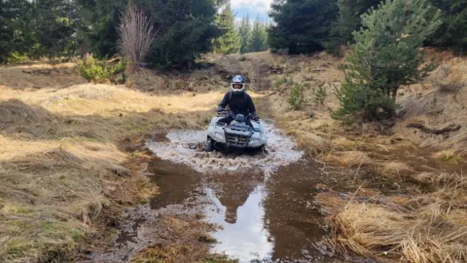 Off‑road ATV experience near Smolyan with scenic viewpoints