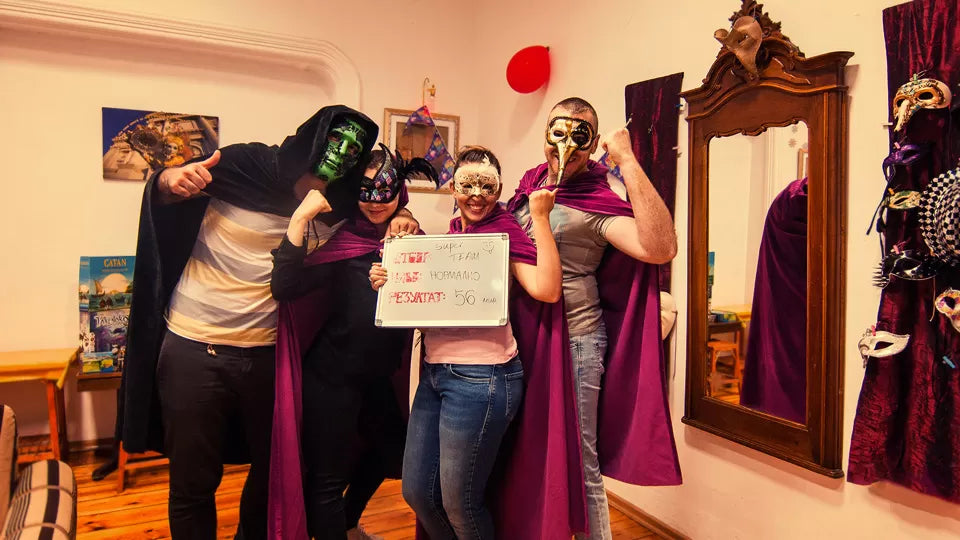 Gift voucher for the Surprise Ball escape room, Varna