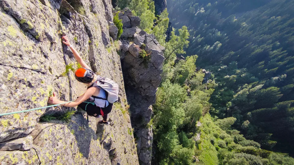 Скално катерене за начинаещи Адреналин