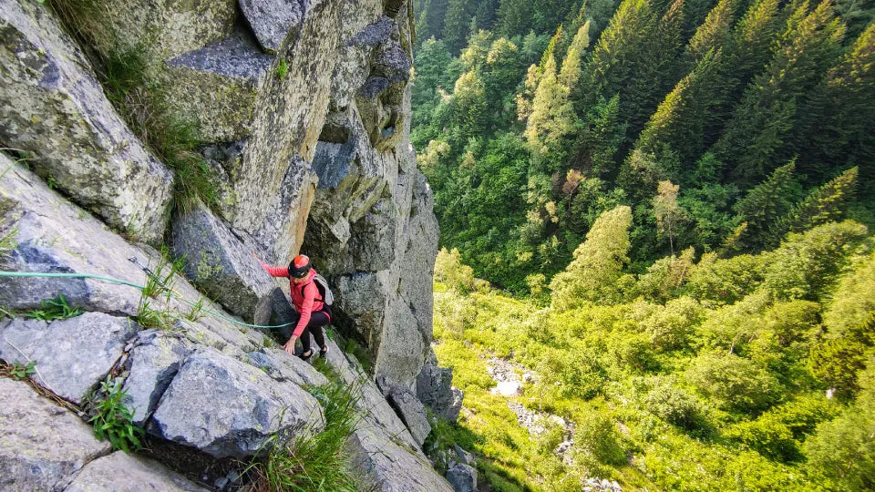Скално катерене за начинаещи Скално катерене