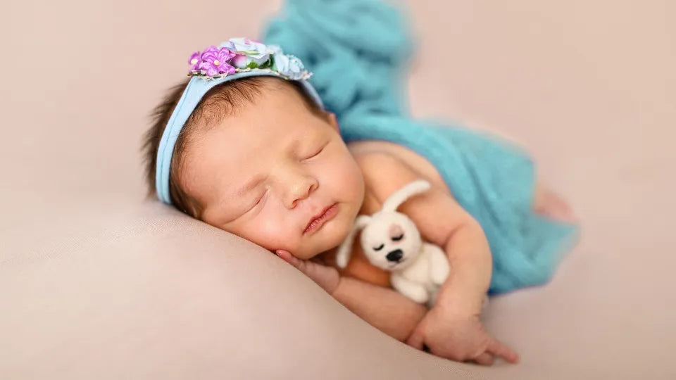 Newborn photoshoot in Sofia studio