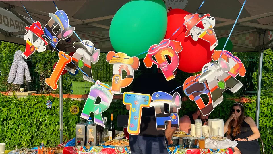 Kids’ rope park birthday party near Varna in a large outdoor yard