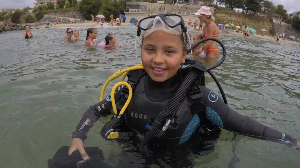 Voucher for birthday scuba diving in Nessebar – cake and photos included