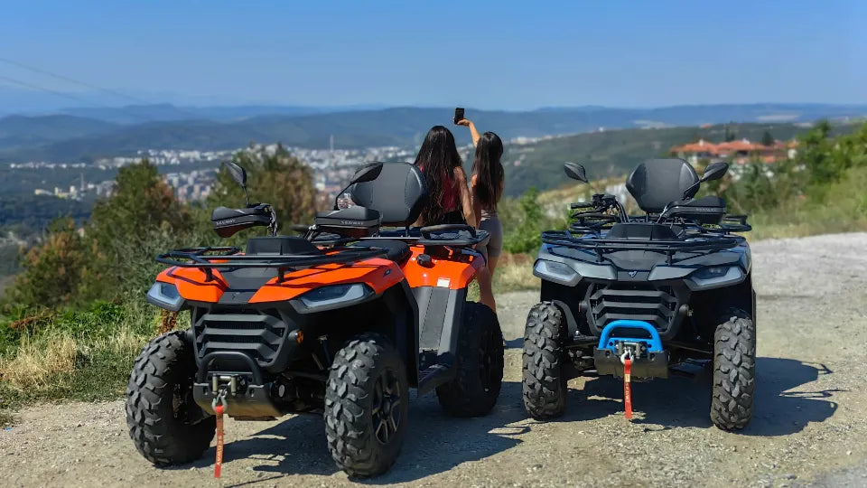 ATV riding near Arbanasi, Veliko Tarnovo