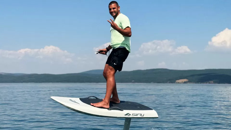 Ваучер 20 минути урок по каране на Е-фойл на яз. Искър яз. Искър