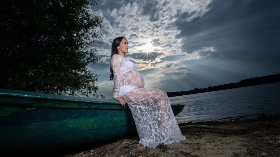 Фотосесия за бременни на открито Фотосесии
