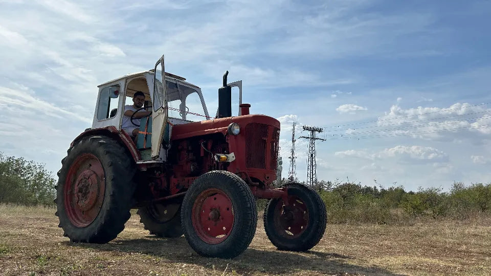 Optional video add-on for tractor driving in Arbanasi