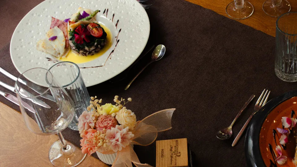 Gift voucher for a seven-course menu for two at Question Mark Fusion Sofia