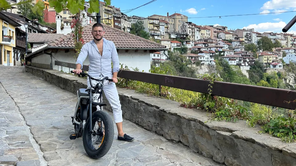 Разходка с електрически велосипед с. Арбанаси, Велико Търново