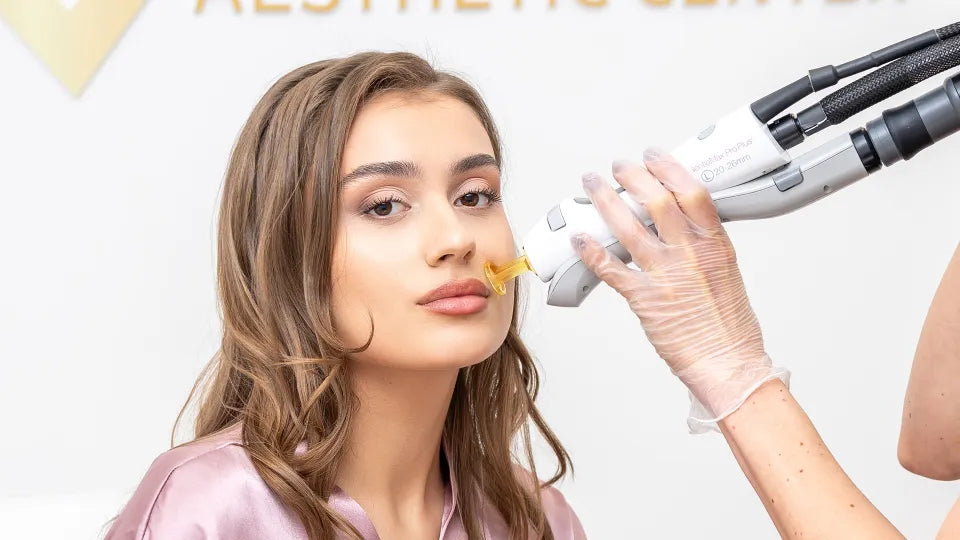 Voucher for laser rejuvenation of face, neck and décolletage in Burgas