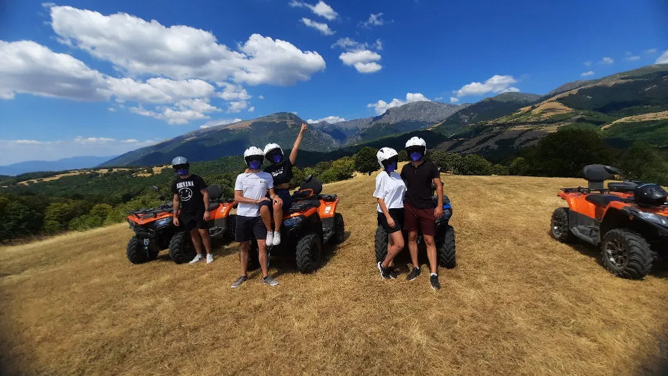 Guided group ATV off‑road experience in Kalofer