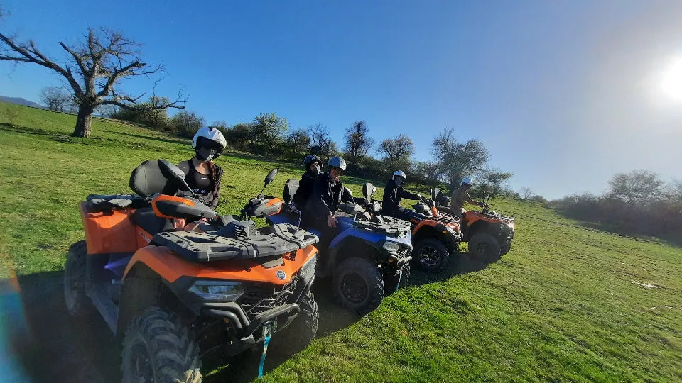 ATV off‑road in Kalofer with CF MOTO 520 cc on mountain trails