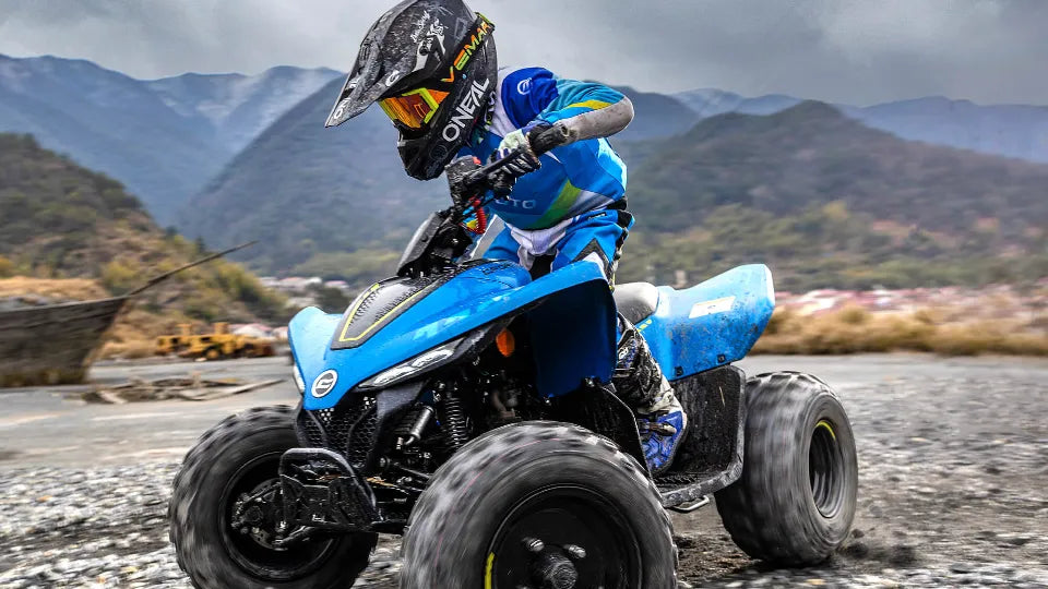Kids ATV near Golden Sands by Aladzha Monastery, Varna