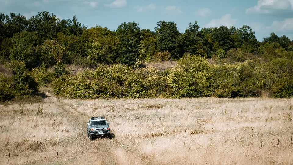 Toyota FJ Cruiser off-road near Arbanasi, Veliko Tarnovo