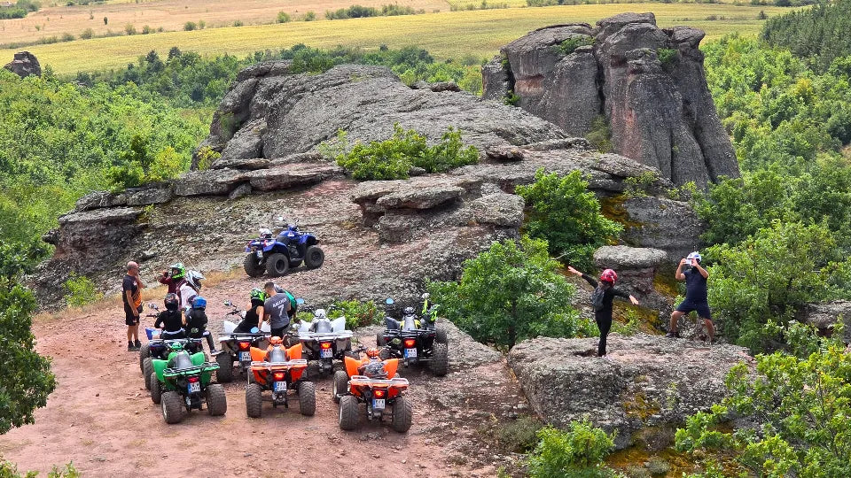 ATV off‑road tour at the Belogradchik Rocks with panoramic views