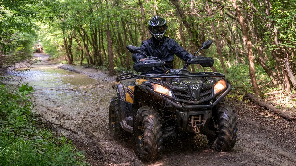 ATV off‑road in Arbanasi with two‑seater Segway 500cc