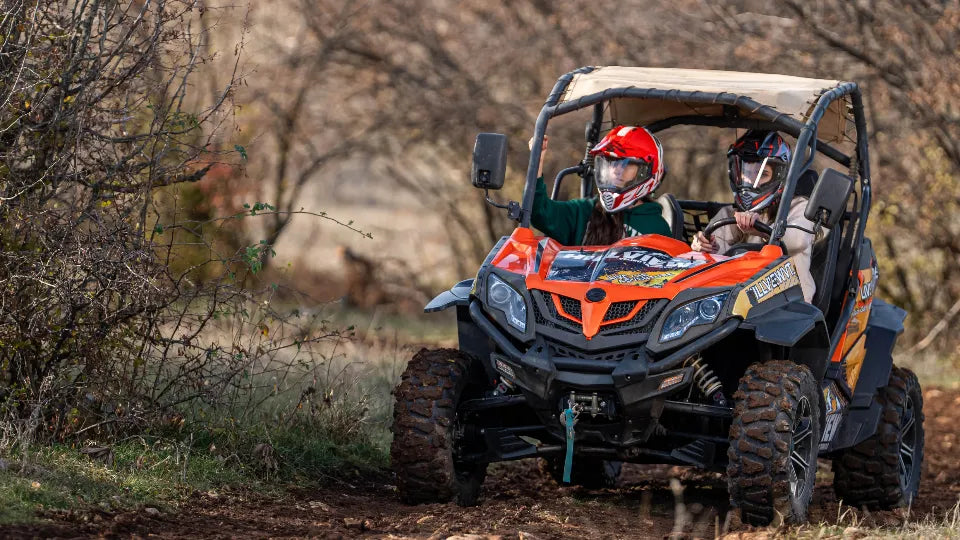 Off-road buggy adventure – forest track above Veliko Tarnovo