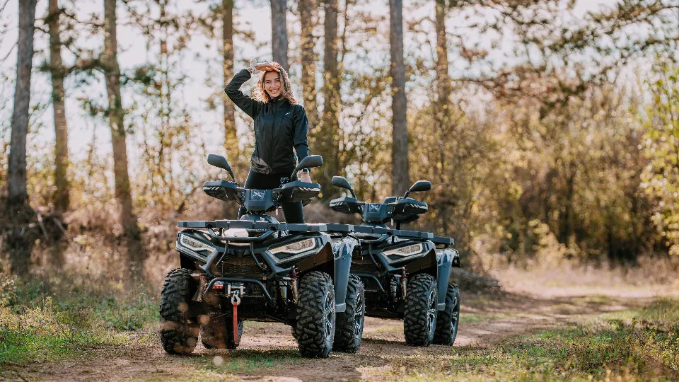 ATV off‑road tour near Plovdiv on forest trails by Ustina
