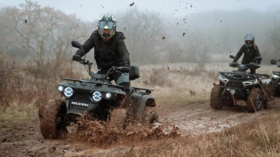 Present a gift voucher for an ATV tour around Ustina, Plovdiv