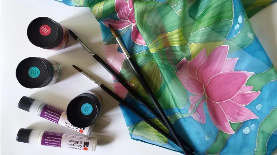 Gift voucher for a silk painting workshop in Sofia