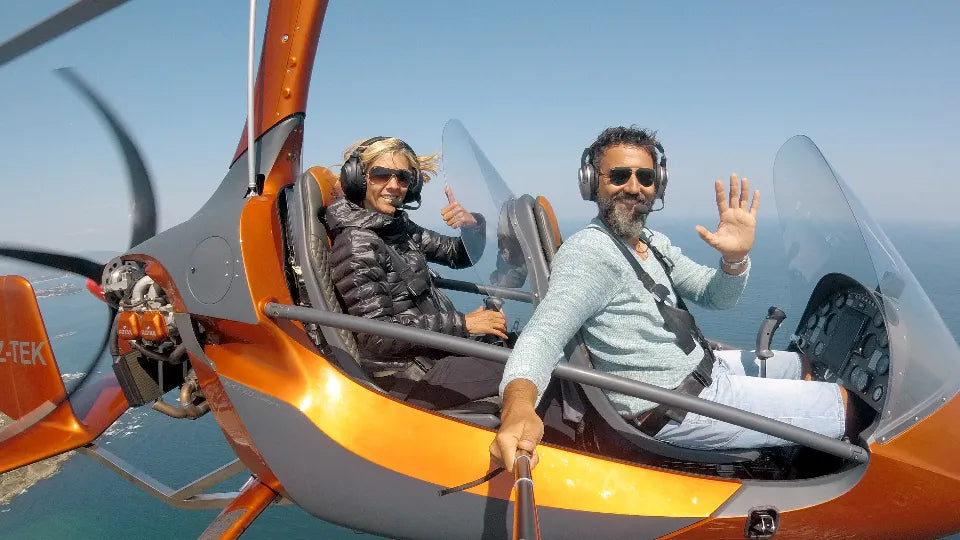 Gift voucher for a gyrocopter flight over Primorsko