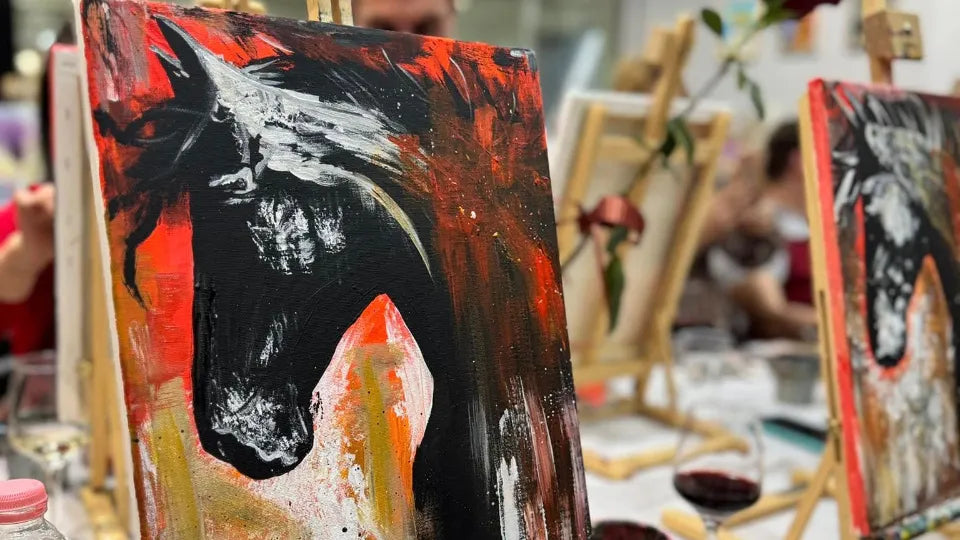 Gift voucher for paint and sip in Sofia