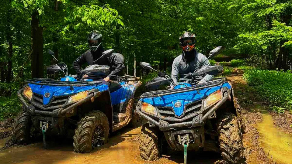 ATV route to Holy Trinity Monastery, Etropole