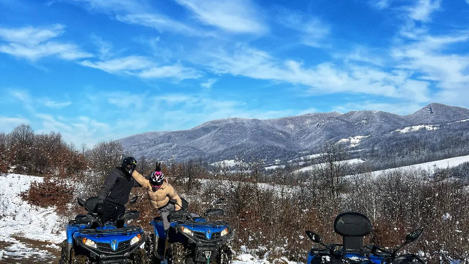 Present an ATV adventure voucher in Etropole