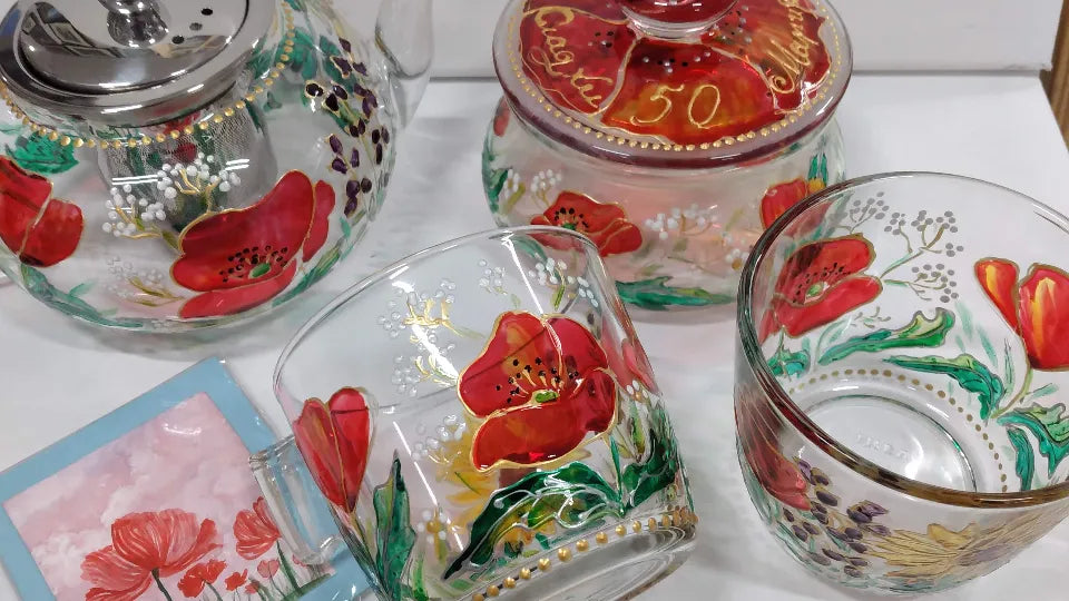Stained glass art class voucher – decorate your own glass item