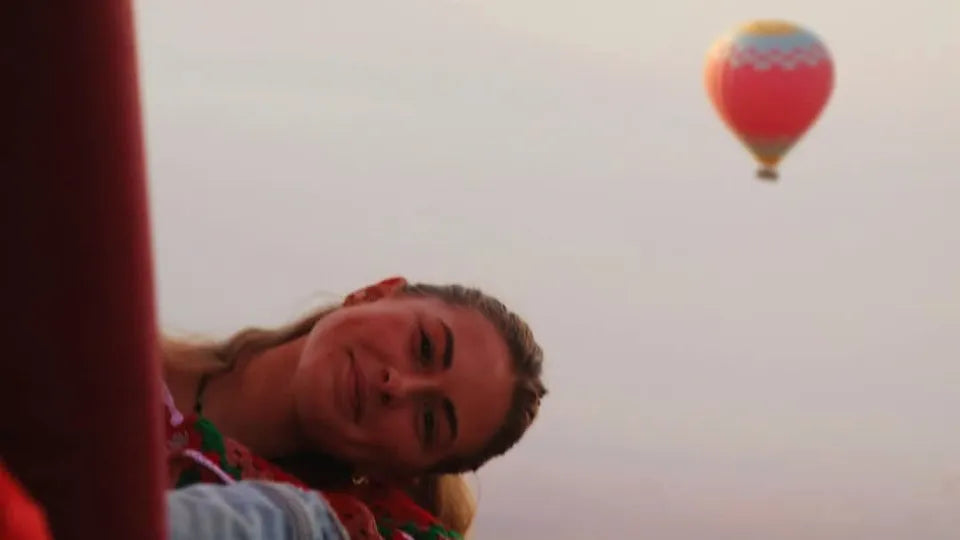Deluxe hot air balloon flight for two over Krushuna Waterfalls