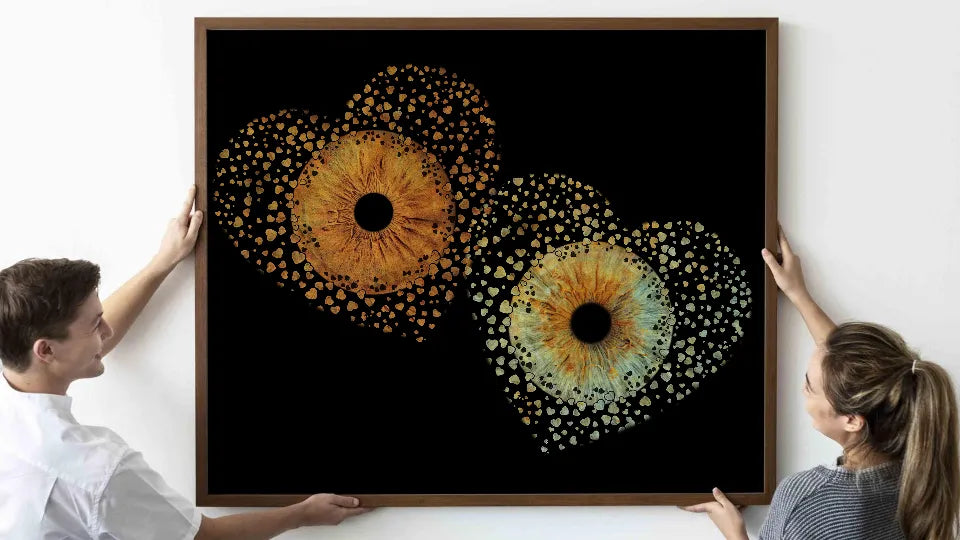 Iris photography in Plovdiv – close-up iris photo