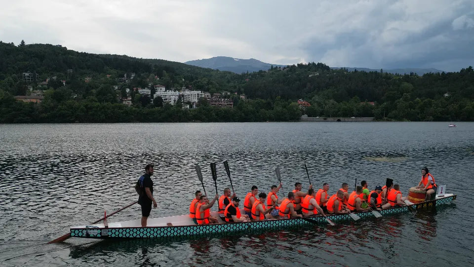 Gift voucher for a dragon boat session at Pancharevo Lake