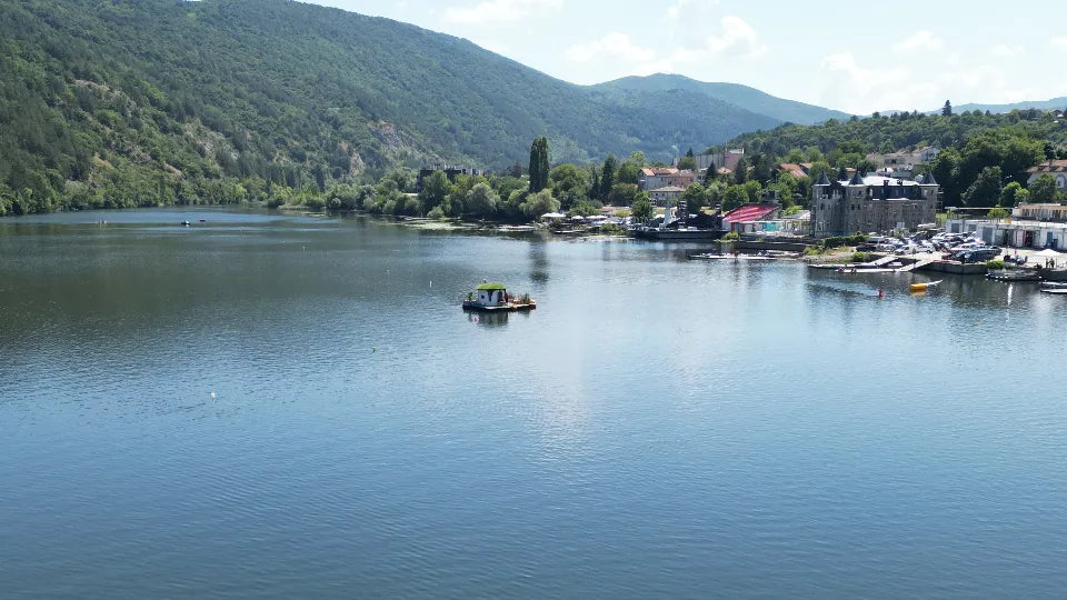 Group paddle sports at Pancharevo Lake near Sofia