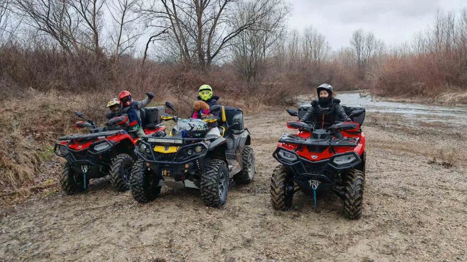 200 cc ATV prepared for off‑road riding near Plovdiv