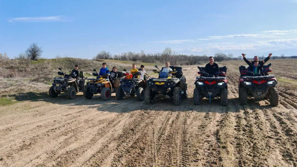 Family off‑road ATV ride near Plovdiv — gift experience