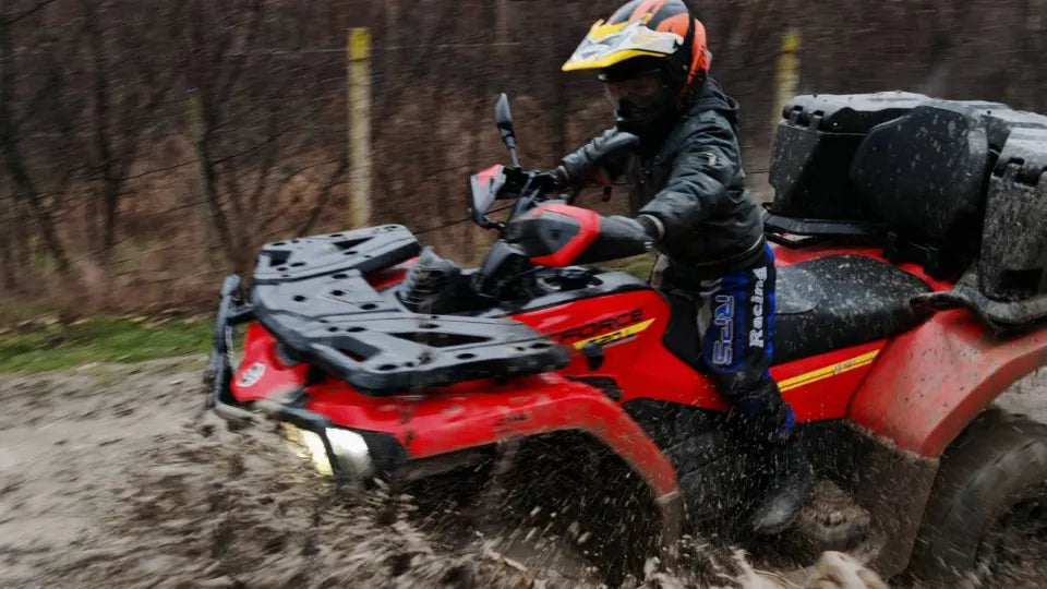 Instructor-led kids ATV tour in Kalekovets near Plovdiv