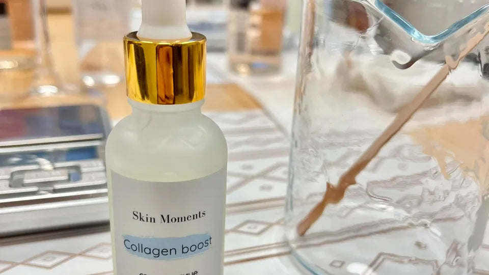 Hands-on skincare workshop with marine collagen ingredients