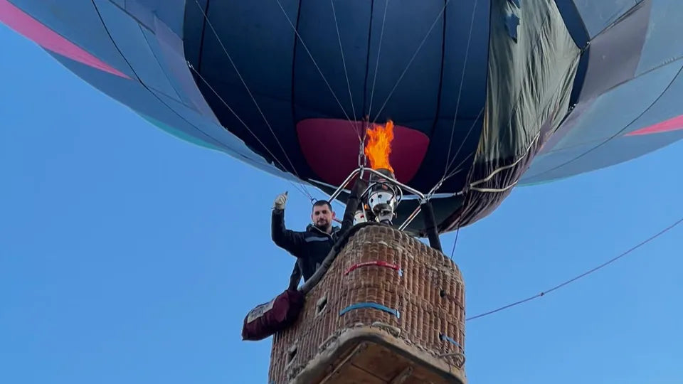 Gift voucher for a hot air balloon ride in Sapareva Banya