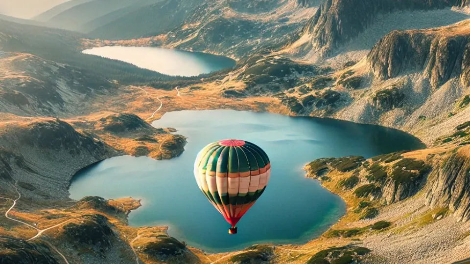 30-minute hot air balloon ride in Sapareva Banya