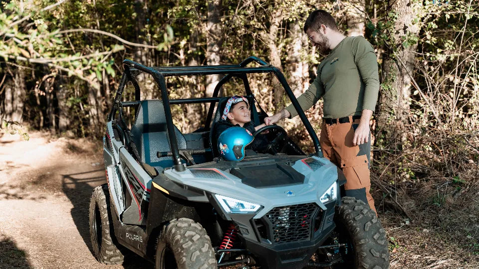 Family off‑road near Veliko Tarnovo with 6‑seat buggy