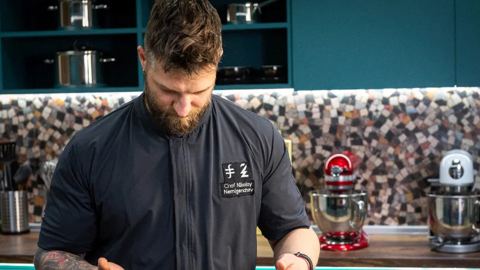 French pastry course in Sofia featuring profiteroles and chocolate soufflé