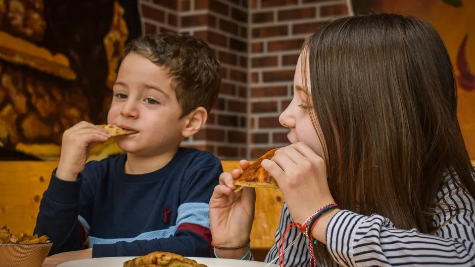 Kids cooking class in Sofia for ages 10–15 making fresh pasta