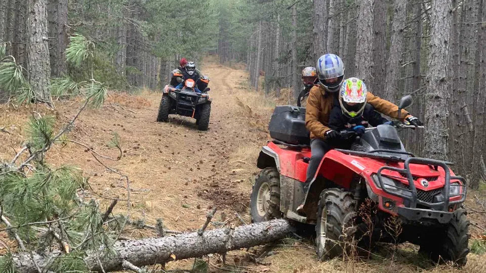 ATV route starting from Beden village near Devin